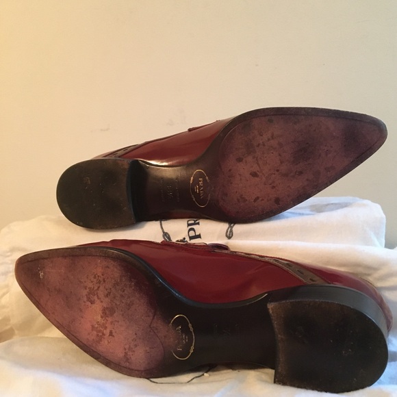 Prada Two-tone Flats with Rhinestones Size 38 1/2 (US 8 1/2) - Picture 5 of 7